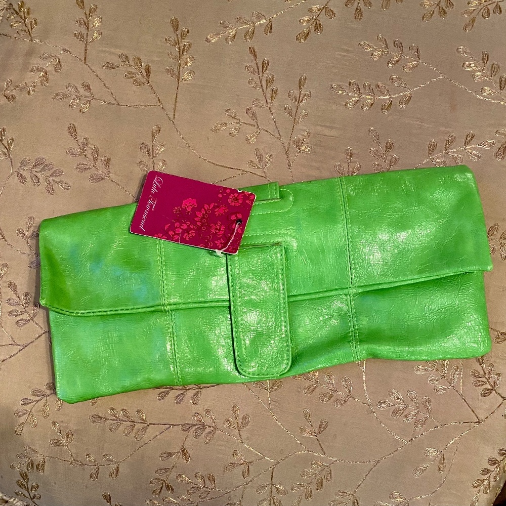 Brand New Green Clutch